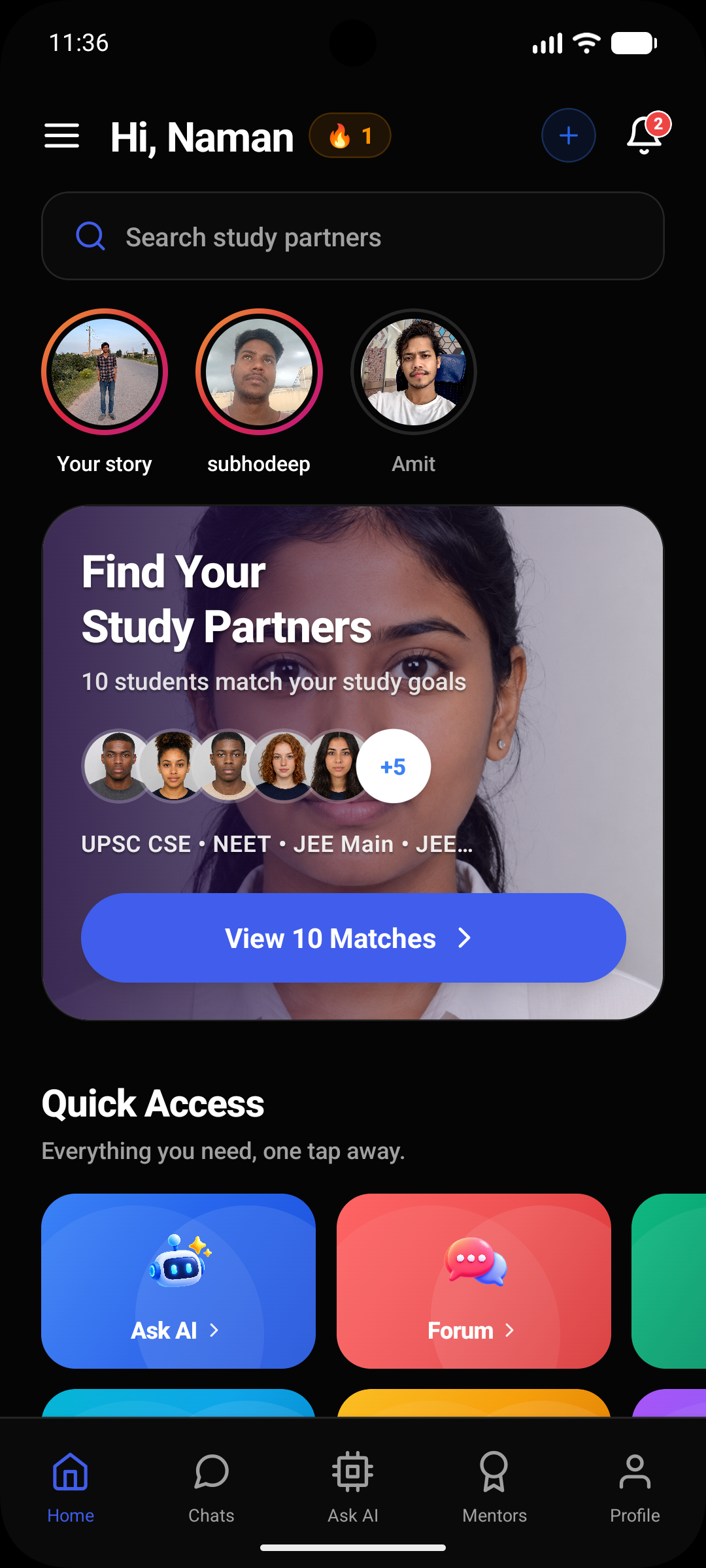 Study Swap App
